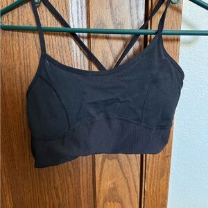 ZYIA Midnight Black Sports Bra